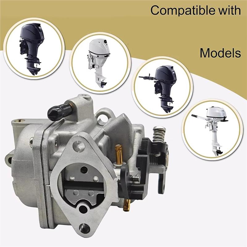 НОВЫЙ-5X 3R1032001 Карбюратор для лодочных моторов Mercury Mariner 2 2.5 3.5 4 5 6 л.с. Tohatsu Nissan MFS 853720T25 803522T03