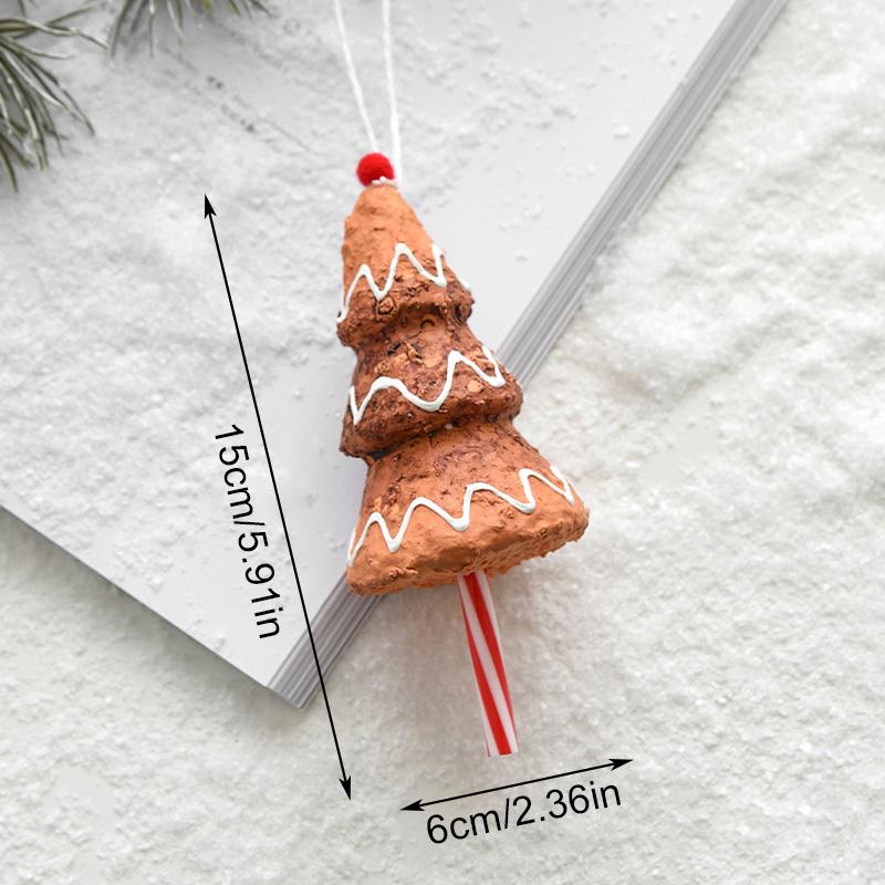 Christmas Biscuit Pendant Christmas Scene Decoration Christmas Supplies