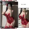 End of season new sexy lace perspective waist onesie cross strap hot temptation sexy lingerie women 3050