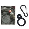 4 Pcs Silicone Water Bottle Buckle with Carabiner Belt Clip Secure Bottle Hanging Strap Sports Bottle Hanger Holder