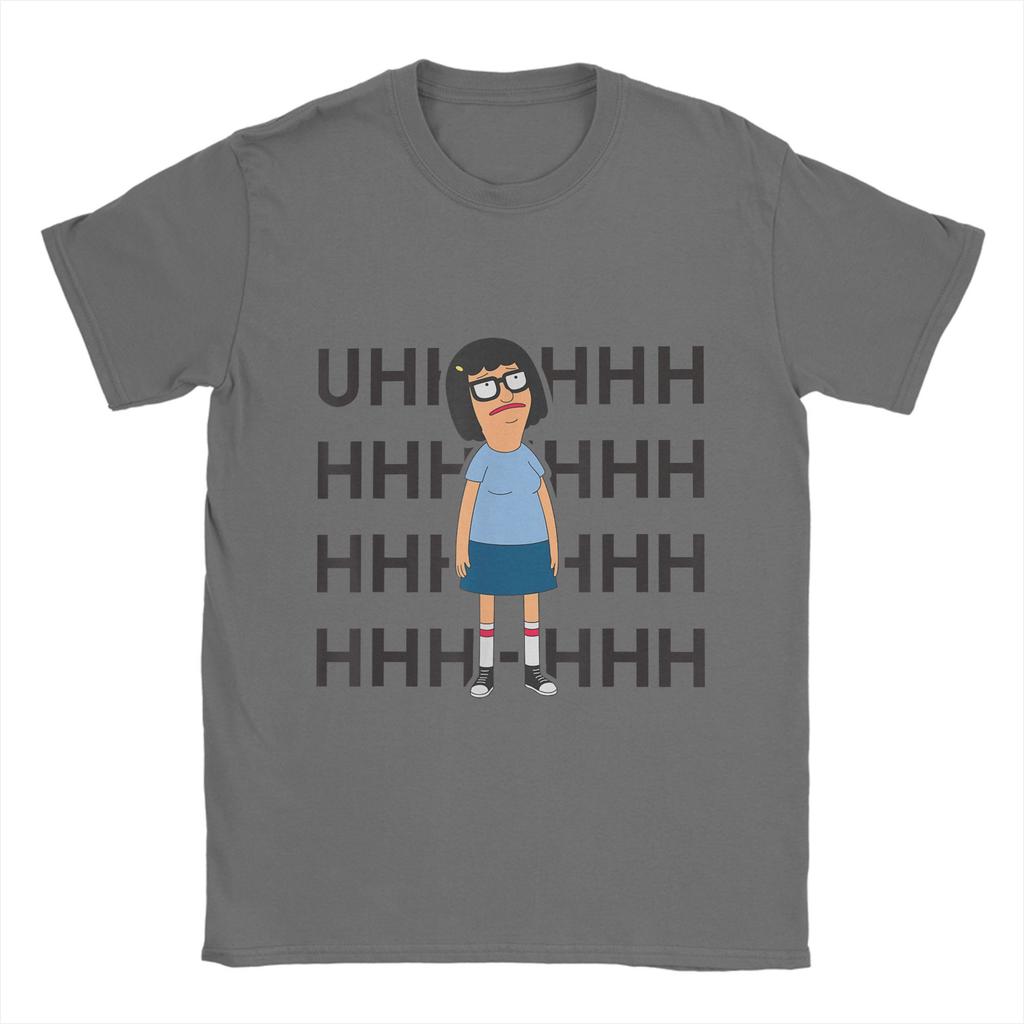 Летняя футболка Bob Burgers 2025, 100% хлопок, с принтом, для мужчин, Харадзюку, повседневная, с коротким рукавом, смешная, дышащая