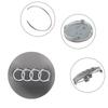 For Audi A4 4pcs 59MM Car Styling Badge Wheel Center Hub Cap Rim Caps For Audi A4 B5 B6 B7 A1 A3 8P 8L A6 C5 C6 A5 A7 A8 Q3 Q5 Q7 TT S3 S6 S