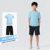 Kids Sport Tracksuit Set Boys Girls Short Sleeve T-Shirt Pants 3pcs 2pcs Running Fitness Outfit