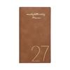 Daily Planning 2027 A6 Planner Notebook Portable Daily Planner New PU Notebook  School Supplies
