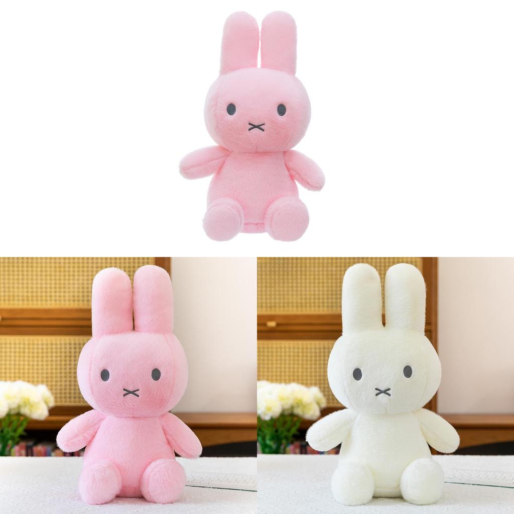 Miffy Rabbit Plush Doll Short Pile Fabric Soft Toy For Childrens Room Decor