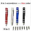 Mini Screwdriver iPhone Repair Kit DIY Mobile Phone Open Repair Tools Kit 5 In 1 Aluminum Alloy Mini Screwdriver Mobile Tools