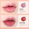 INGA Water Glow Lip Tint ROSY ROSE Rose Beige Moisturizing Shiny Moist Translucent Cosmetics (ROSY ROSE, Regular)