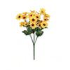 2/5pcs 7 Forks 22 Heads Little Daisy Combination Bouquet Artificial Flowers Wedding Party Home Garland Room Table Decoration DIY