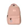 New simple solid color schoolbag simple high school student junior high school student backpack large capacity computer backpack