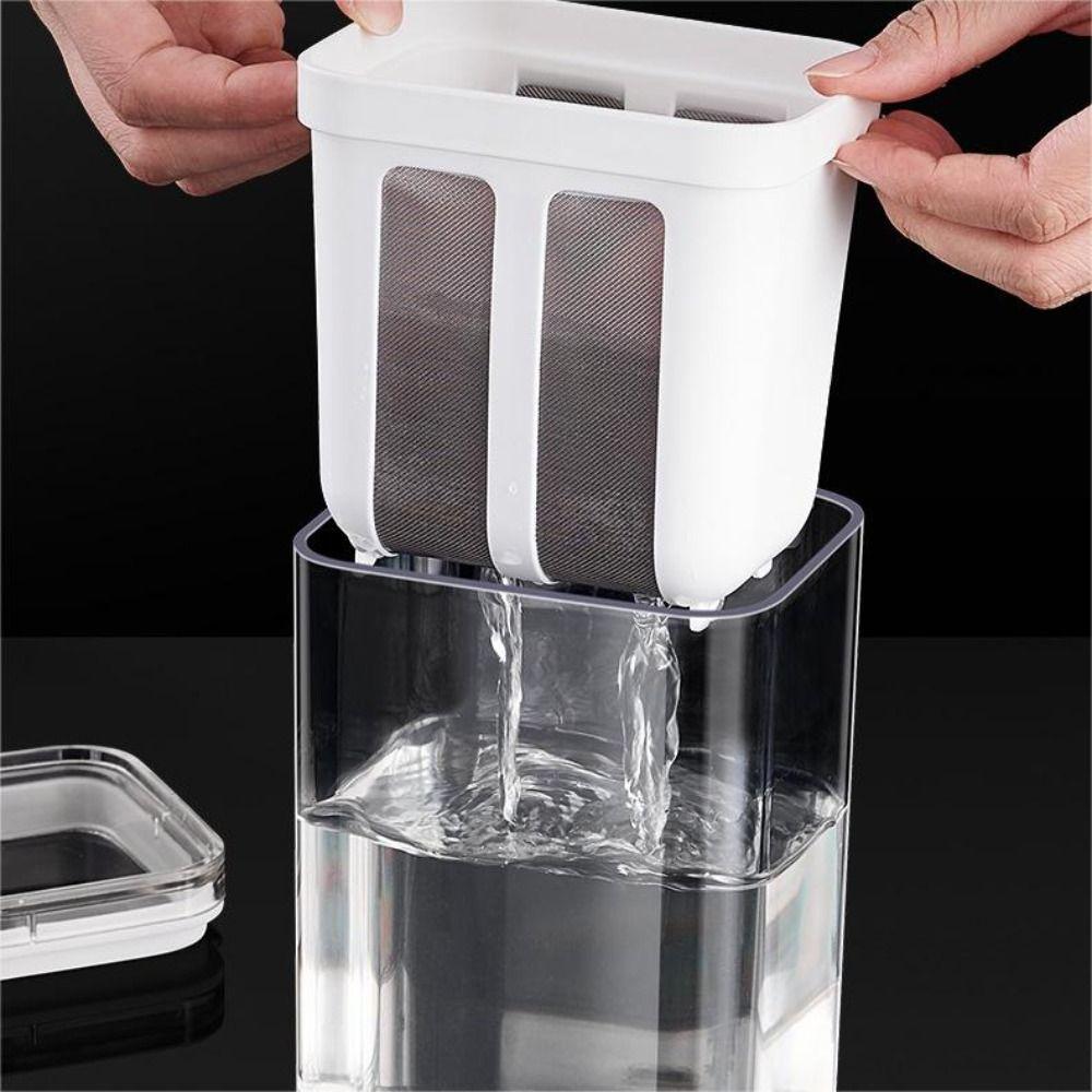 with Lids Yogurt Filter 1100ML Whey Separation Tools Washable Greek Yogurt Strainer Milk Tea