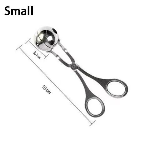 Инструмент для приготовления пельменей из риса и мяса из нержавеющей стали Круглая ложка для формирования рисовых и овощных роллов Кухонный гаджет.