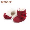 MYGGPP Elegant Little Flower Baby Boots Baby Boots Snow Boots Baby Shoes Toddler Baby Shoes Cotton Boots