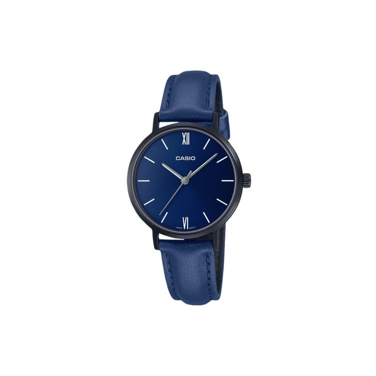 Casio Женские стандартные часы синие LTP-VT02BL-2A LTP-VT02BL-2A