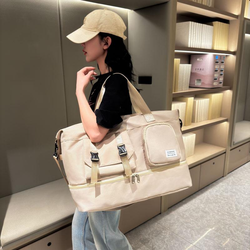 Большая вместительная дорожная сумка, многофункциональная спортивная сумка для фитнеса, раздельная сумка для сухого и влажного хранения, сумки для обуви, сумка для хранения