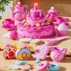 Игровой домик Игрушки для резки торта на день рождения Игра Симуляция Задувание свечи Десерт Фрукты DIY Игрушка Подарок на день рождения Идеально подходит для Нового года