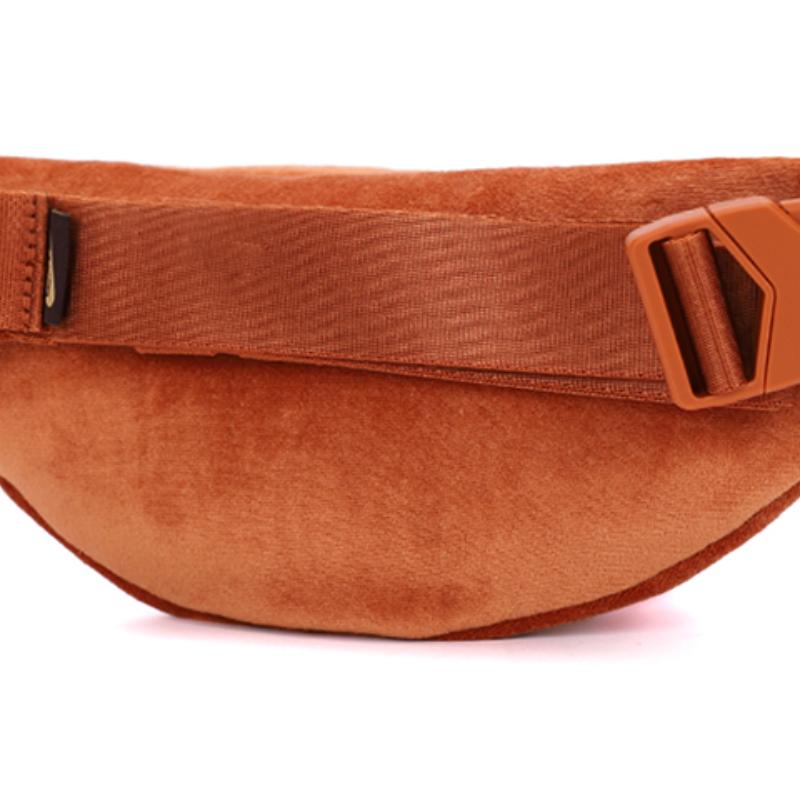 Nike Velvet Shoulder Bag Crossbody Bag Sling Bag Fanny Pack Regular Unisex Orange Casual DC7708-246 Casual DC7708-246