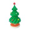 Танцующая рождественская елка, 3D-печатная качающаяся елочная игрушка, интерактивная, 3-уровневая, вращающаяся, рождественская