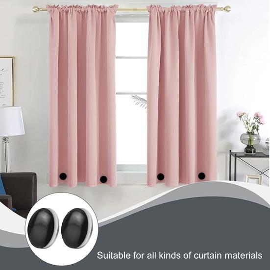 Магнитные грузики для штор Удобные нержавеющие Достаточно тяжелые подвесные грузики для штор Сильные магнитные грузики для драпировок занавесок для душа