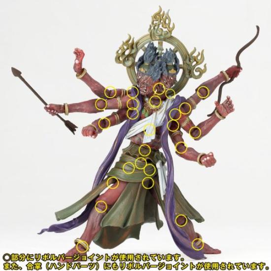 Revoltech Takeya 003 Ashura окрашенная фигурка немасштабная ABS&PVC