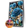 5D DIY Full Round Drill Diamond Painting Rose Kit Home Decor Art Craft 40x60cm
