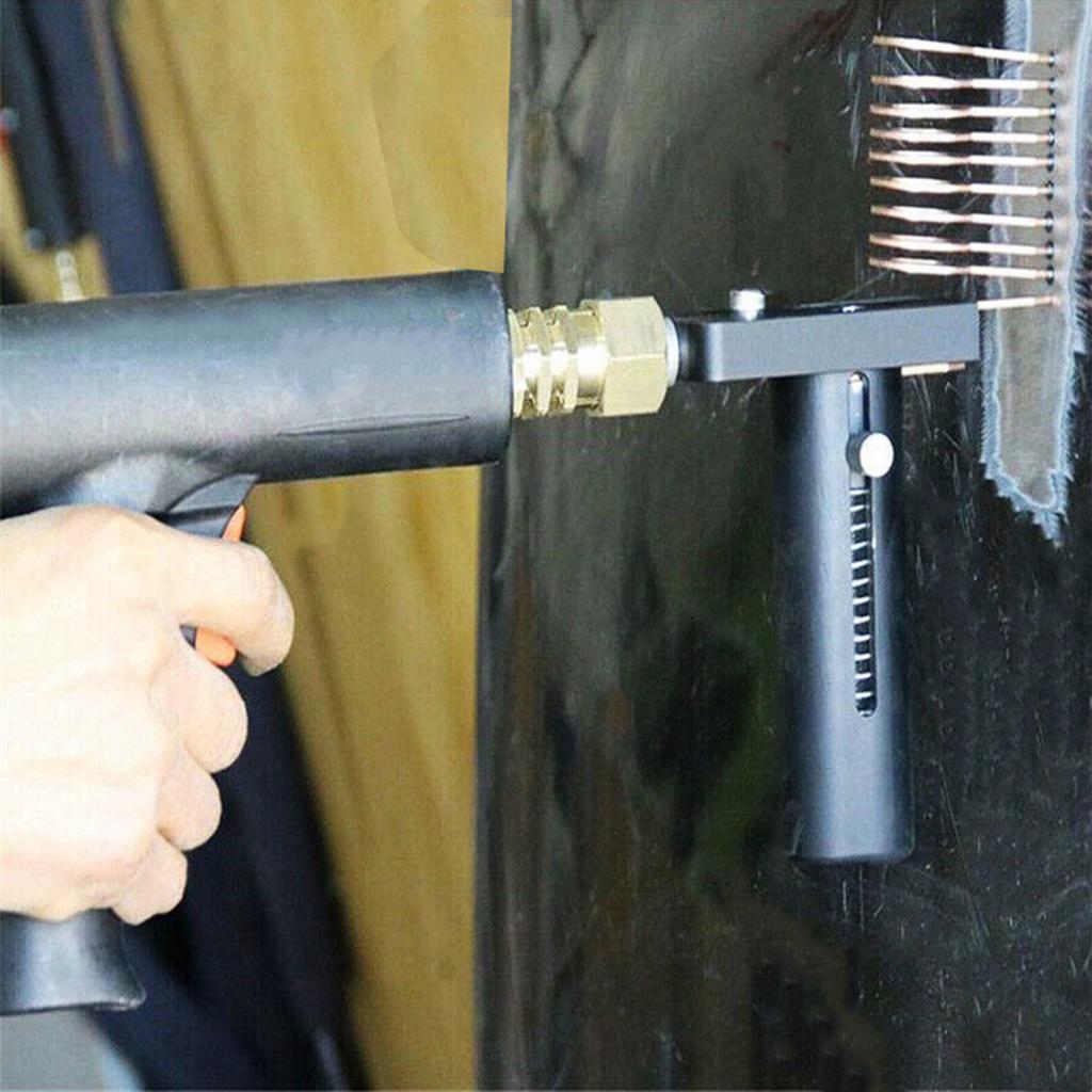 Прочный инструмент для ремонта кузова автомобиля. Съемник вмятин для точечной сварки. Кольцевой пистолет. Стрельба с перезарядкой. Эжектор непрерывного действия с шайбами. Профессия?