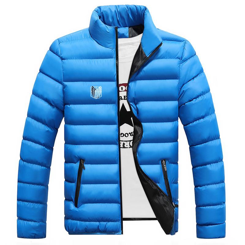 Attack On Titan Printed Jacket, Loose Cotton Jacket, Men's And Women's Outdoor Cotton Jacket, Fashionable Warm Jacket, Casual Jacket
