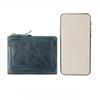 Mini Leather Coin Purse Retro Creative Multifunctional Credit Card Holder Short Wallet for Women Men