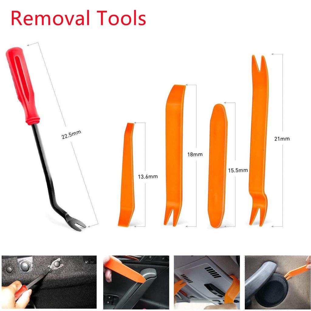 240-Piece Car Retainer Fastener Kit: Bumper Push Pins & Rivet Clips for Ford, Honda, Toyota