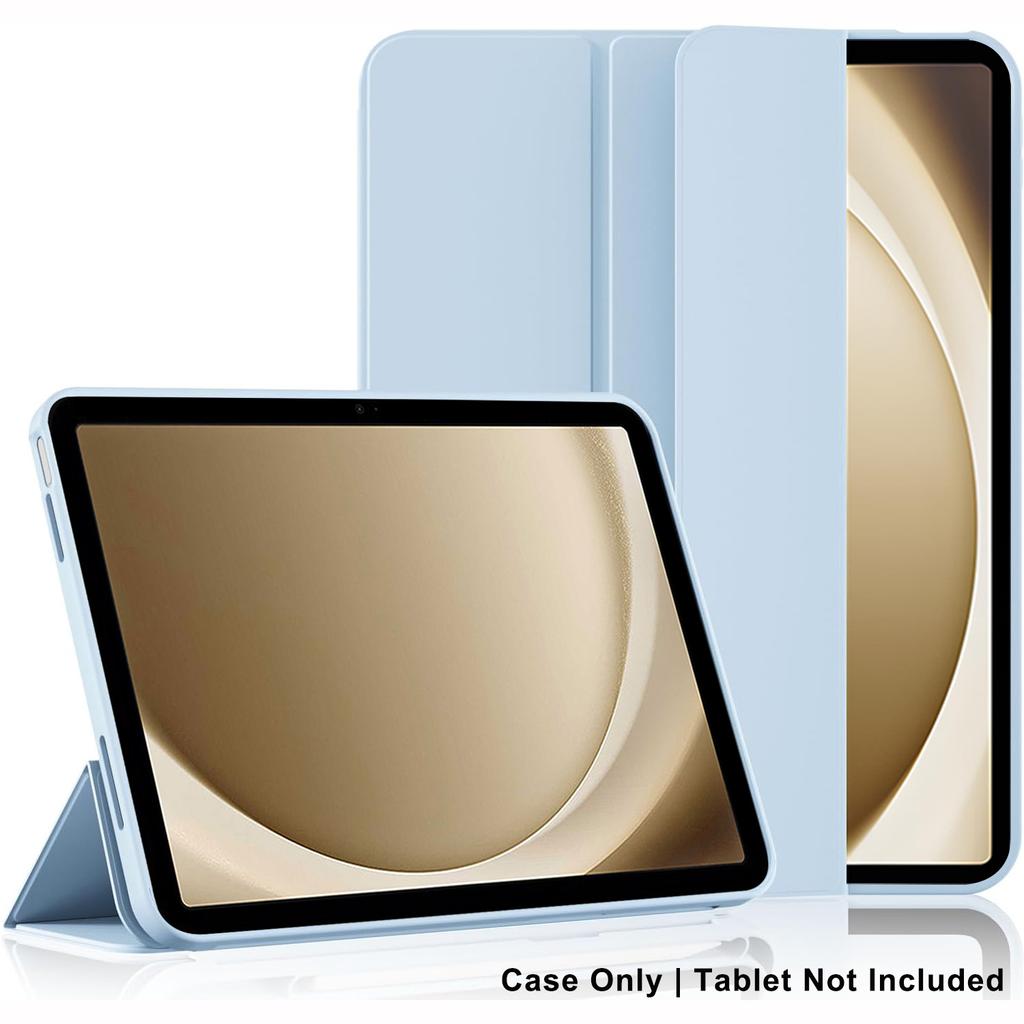 Tri-fold Flip Case For Samsung Galaxy Tab A11 Plus A11+ 11'' SM-X230/X235/X236B Magnetic Stand PU Leather Protective Cover