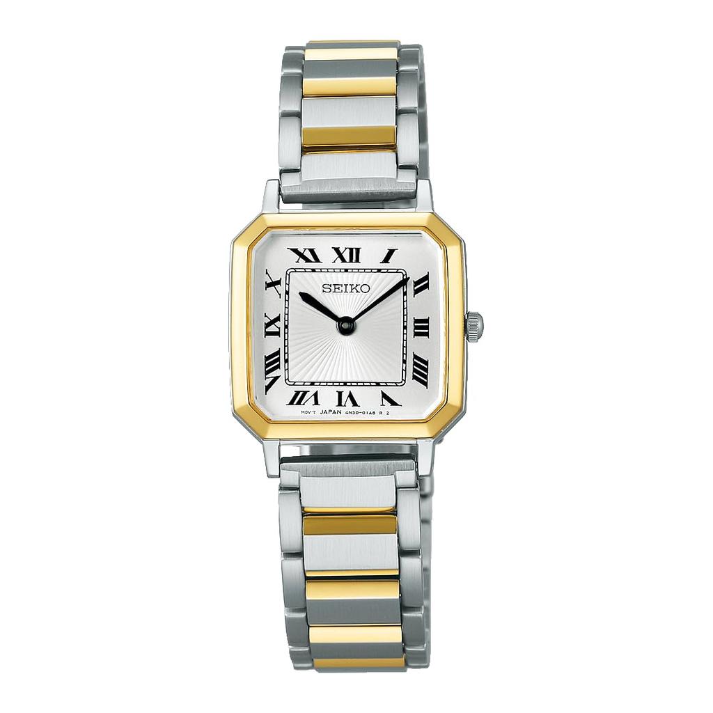 Watch Seiko Selection Nano Universe Collaboration Model Ladies Analog Quartz SSEH016 Ladies Silver Yellow Gold [Seiko Watch] &