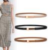 Korean Retro Small Belt, Thin Black, Simple and Versatile Belt Decoration, Paired with Skirt, Suit, Jeans, Belt for Women