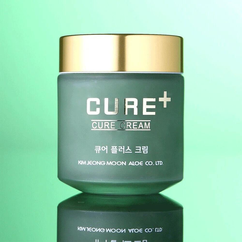 Kim Jeong Moon Aloe Cure Plus Cure Cream 80 г, Увлажнение, Kbeauty, Корейская косметика, пробник