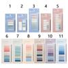 Fashion Tab Strip Index Flags Label Bookmark Sticky Notes Paster Sticker Loose-leaf Memo Pad