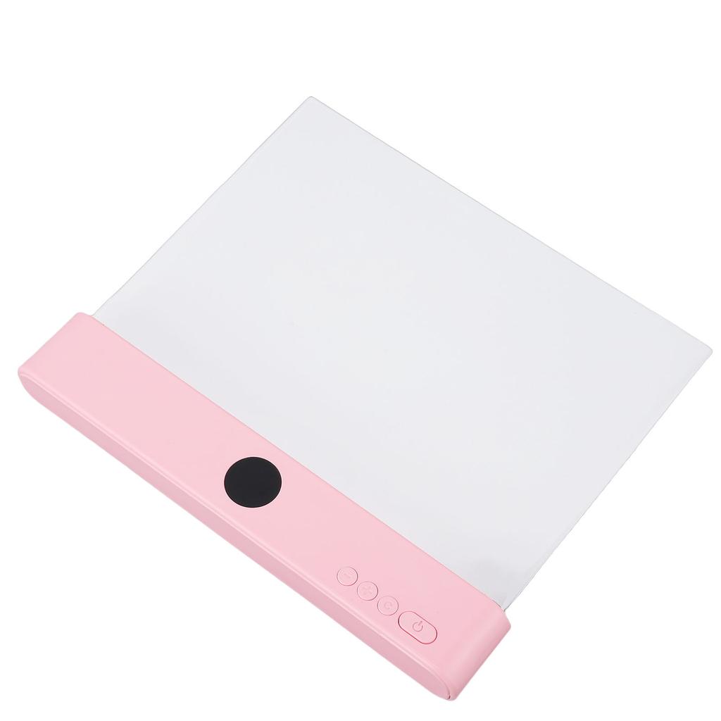 Book Light USB Rechargeable LED Flat Reading Light Panel Plate Lamp 1200mAh Battery for Readers Kids Women Men