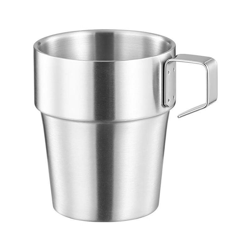 Cmaos Double-Layer Stainless Steel Coffee Mug
