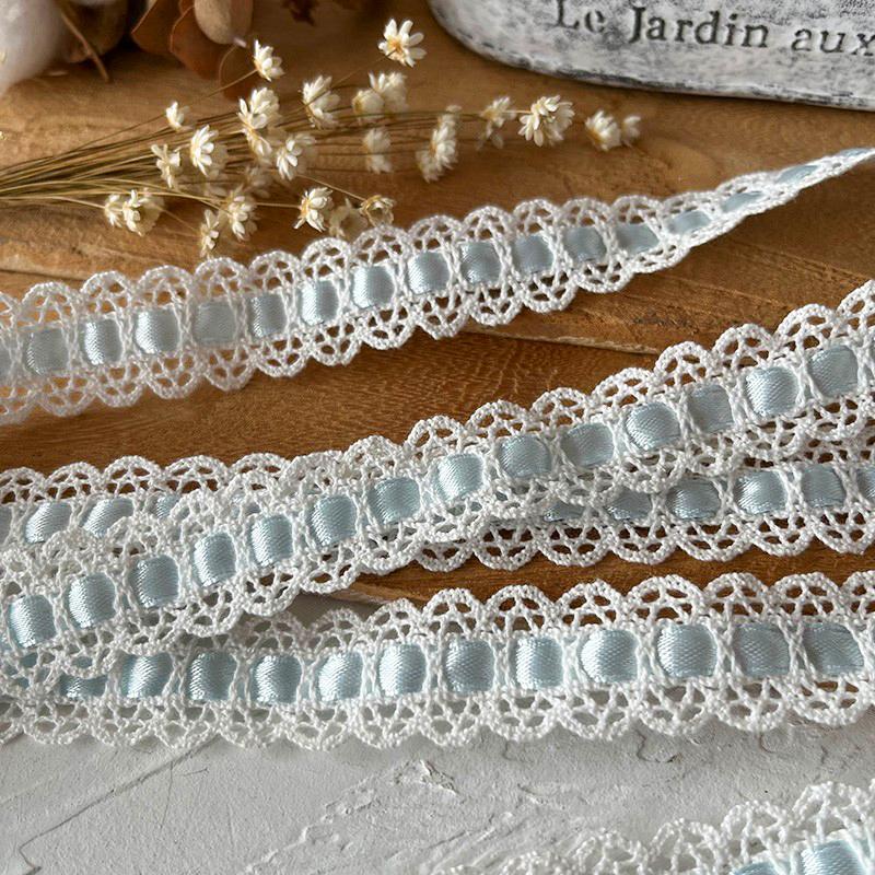 3M Hollow Вышивка Кружева Аксессуары Обертывание Отделка DIY Атласная Лента Тканая Лента Ручной Работы Декоративные Материалы 2 см