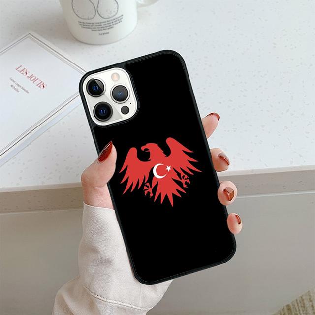 Республика Турция Реалистичный чехол-флаг для телефона iPhone 17 Air 13 12 14 15 16 Чехол для Apple Pro Max Plus
