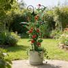Metal Plant Trellis Indoor Stackable Plant Trellis Climbing Plant Small Plant Climbing Trellis for Potted Plant Climbing A0KF