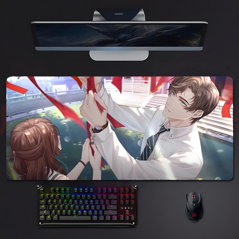 Game Mystery Ttears Of Themis Mouse Pad Mousepad Large Gaming Lockedge Thickened Pc Table Desk Mat