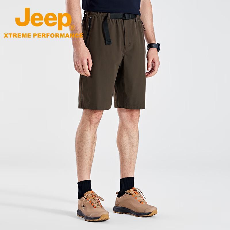 Jeep Мужские летние быстросохнущие шорты для хайкинга на открытом воздухе