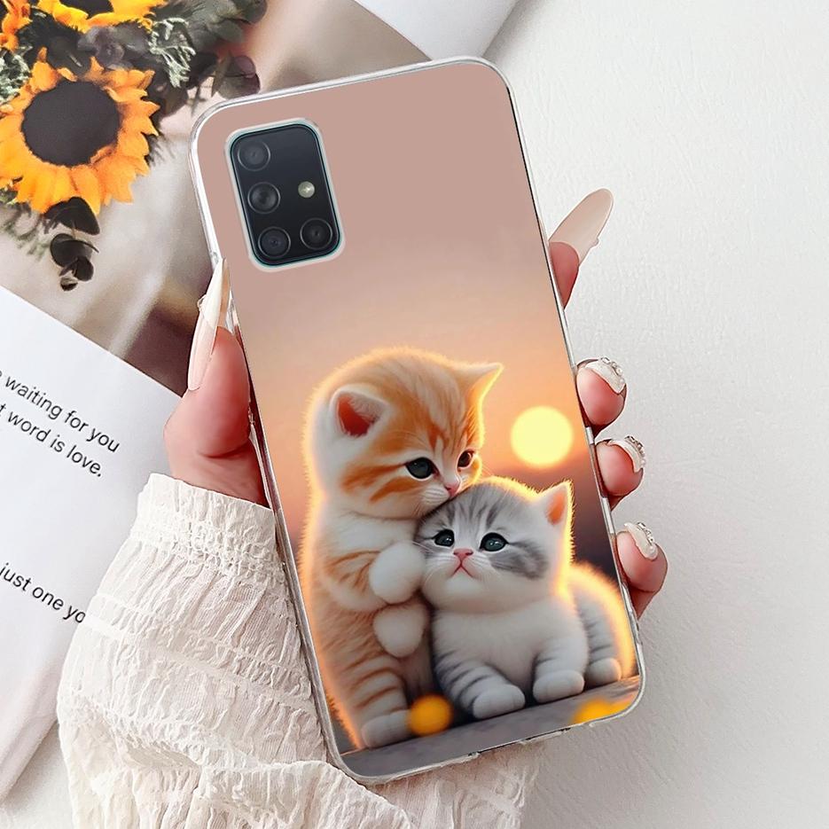 Чехол для Samsung Galaxy A31 A51 A71 A315F A515F A715F Новый Роскошный Расписной Чехол Мягкий Силиконовый Чехол Для Samsung A51 A 31 71 Fundas
