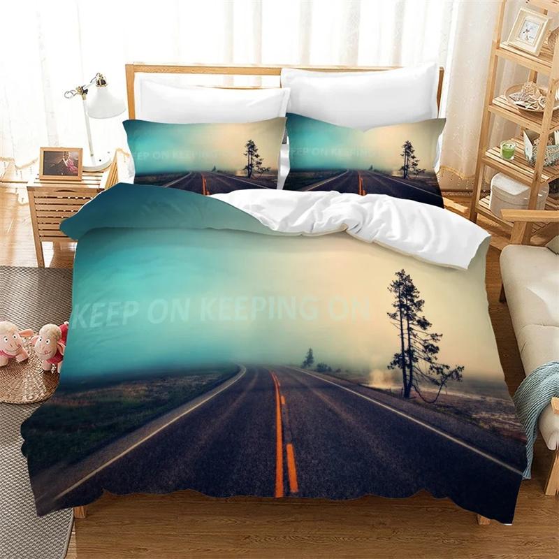 Пододеяльник для пары Романтический узор любви влюбленных Розовый комплект постельного белья Зимний Односпальный/двуспальный Пододеяльник Комплект для спальни Бесплатная доставка