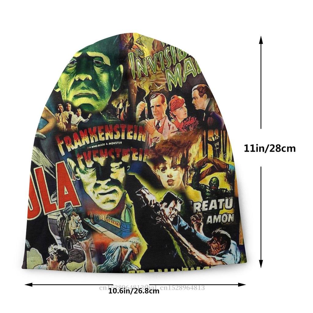 Чужой Рипли, космический фильм ужасов, модные шапки-бини, вязаная шапка из фильмов о монстрах, хипстерские шапочки с черепами, шапки