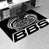 BBS Wheel Decal Sticker for Car Truck SUV Window Laptop - Choose Size & ColorOffice Mat Perfect for Home Decor Office Desk Chair Rugs Chair