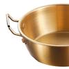 Rustless Steel Serving Bowl Round Deep Appetizer Bowl Practical Food Basin  Fruit Storage