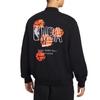 Nike Клубная команда 31 НБА Однотонная однобортная куртка с длинным рукавом Мужские куртки HV9298-010
