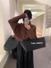 Women's Lazy Style Turtleneck Loose Slimming Knit Sweater - Winter Fashion