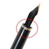 Montblanc Перьевая ручка Meisterstück Classic белая звезда Черное золото 14K мужская Б/у