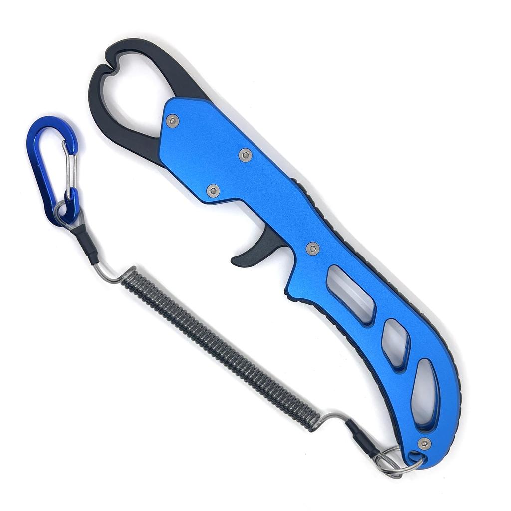 TOTOMOKA Fish Fish Ultra Lightweight Aluminum with Rope Grip, Catcher, (Blue)