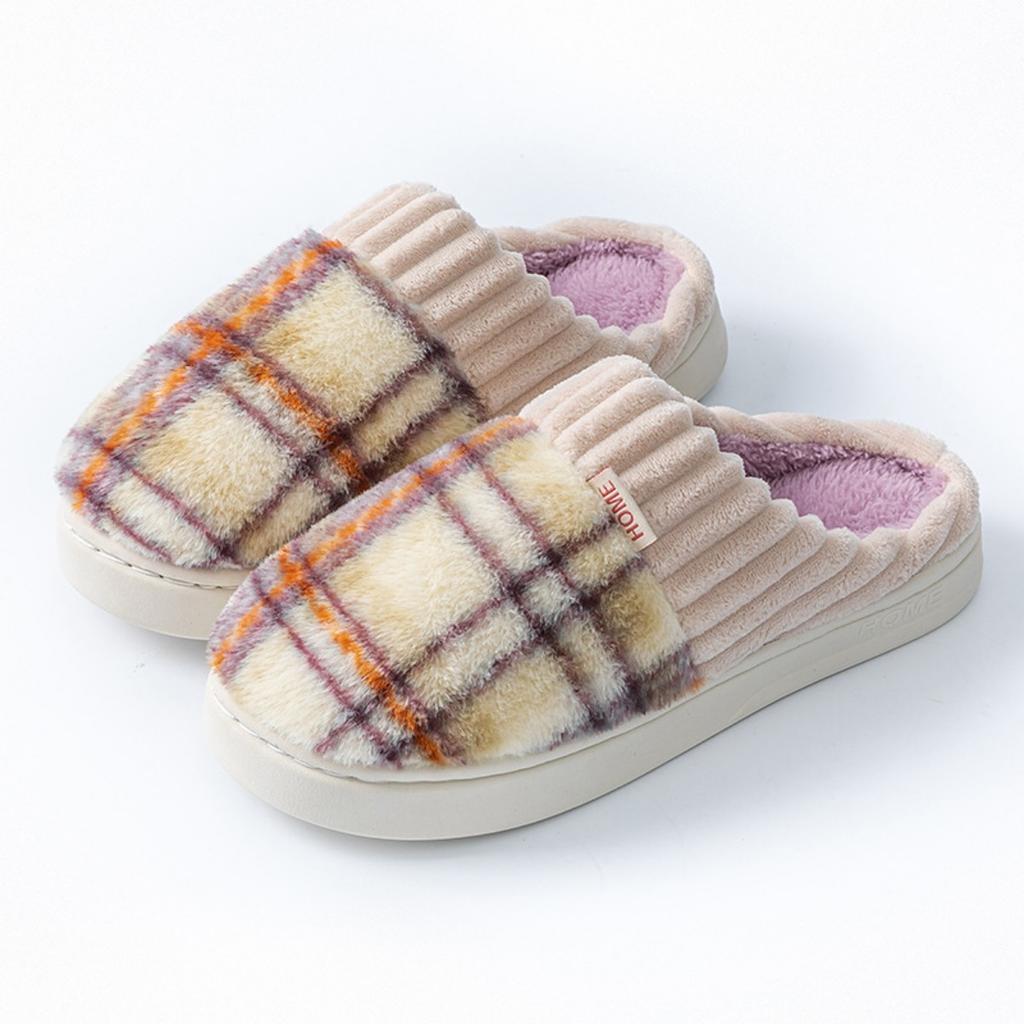 Cotton Slippers, Women's and Home Slippers, Non Slip Shoes, Plush Shoes, Warm Shoes, Couple Slippers, Plush Slippers